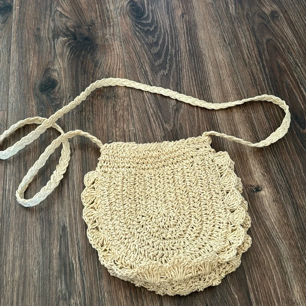 Straw Shoulder/Crossbody Bag